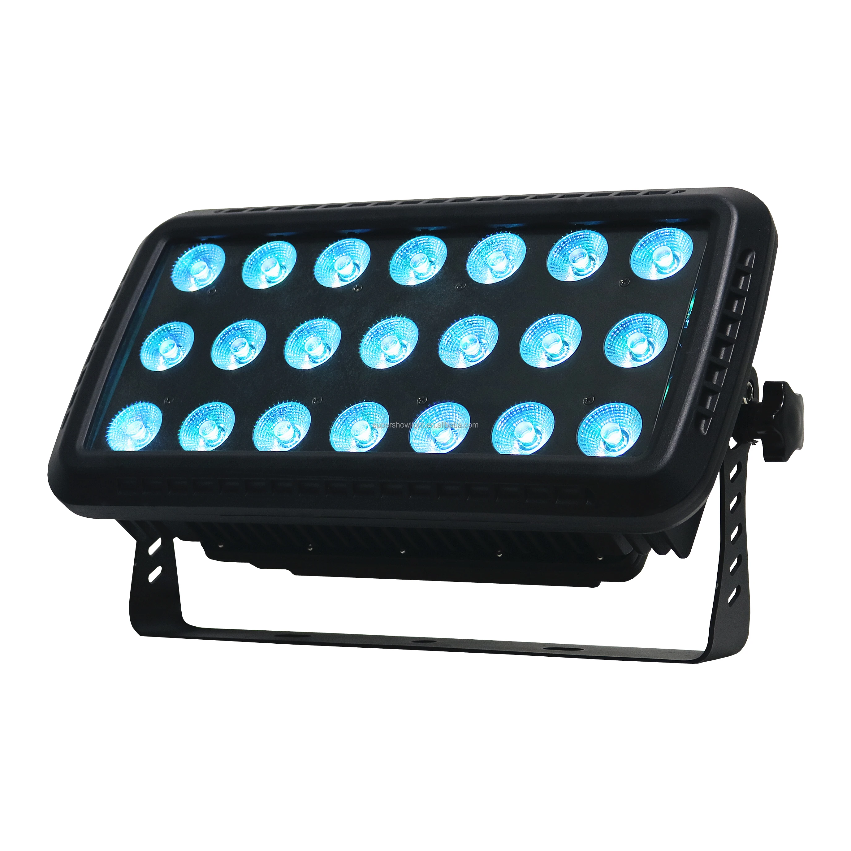 foroutdoor waterproof IP65 stage Park tree building square bridge light DMX512 21X10W RGBW 4in1 wall washer LED Wash Light