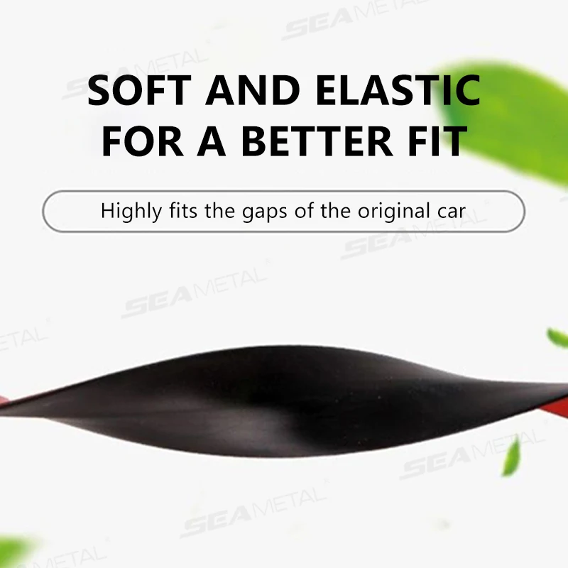 BLALION Rubber Car Seals Edge Sealing Strips Auto Roof Windshield Sealant Protector Window Strips Sound Insulation Tape 30/35mm view 3