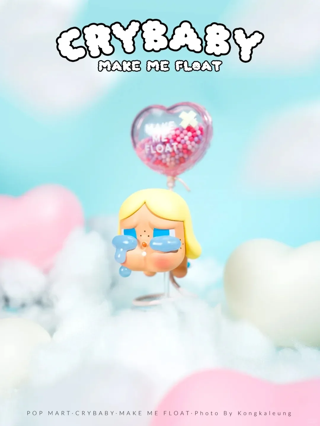 

POPMART CRYBABY Плавающая фигурка серии слепая коробка игрушки Kawaii аниме экшн-игрушки подарки-сюрпризы на складе