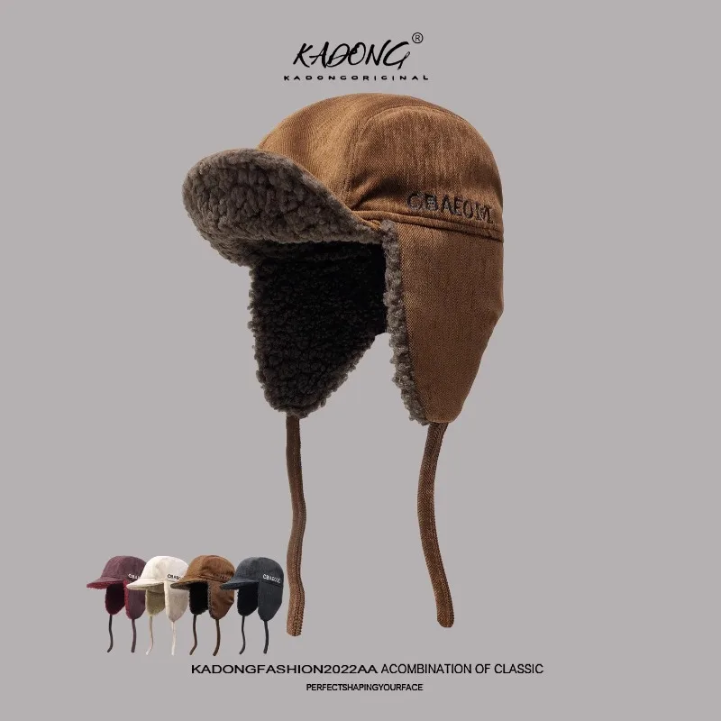 vintage-harajuku-bonito-cinta-velo-piloto-bones-para-homens-e-mulheres-inverno-ao-ar-livre-equitacao-quente-protetor-de-orelha-versatil-bombardeiro-chapeus