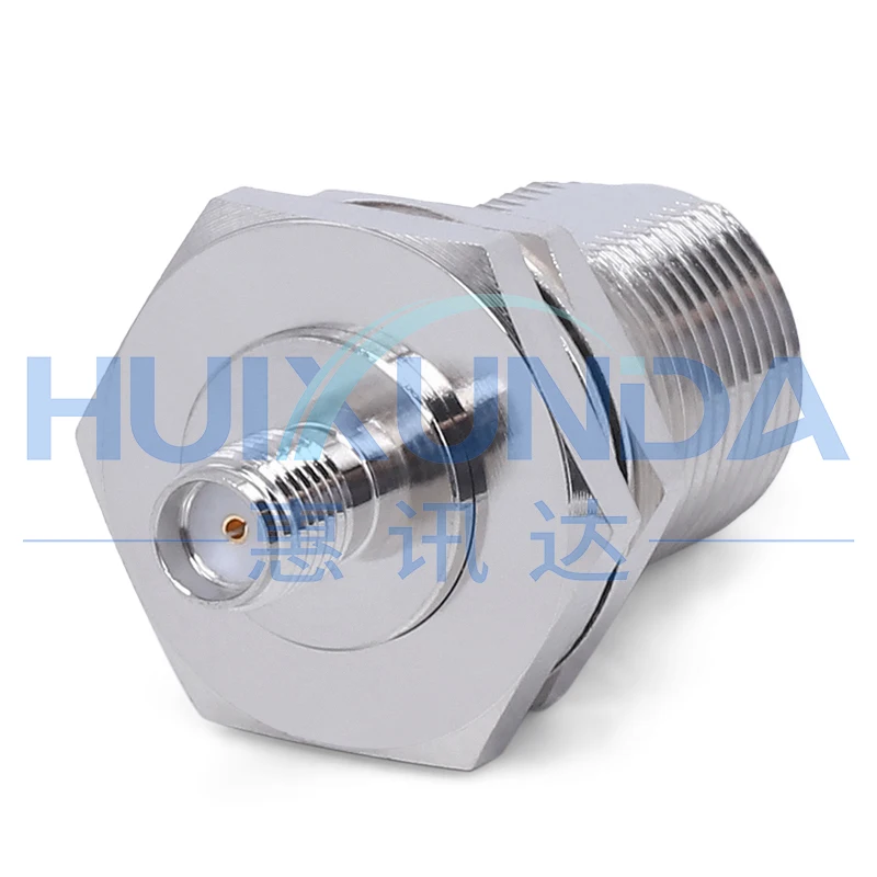 N/SMA-KKY-1 Hexagonal N female to SMA master waterproof ring nut fixed, RF connector KYK