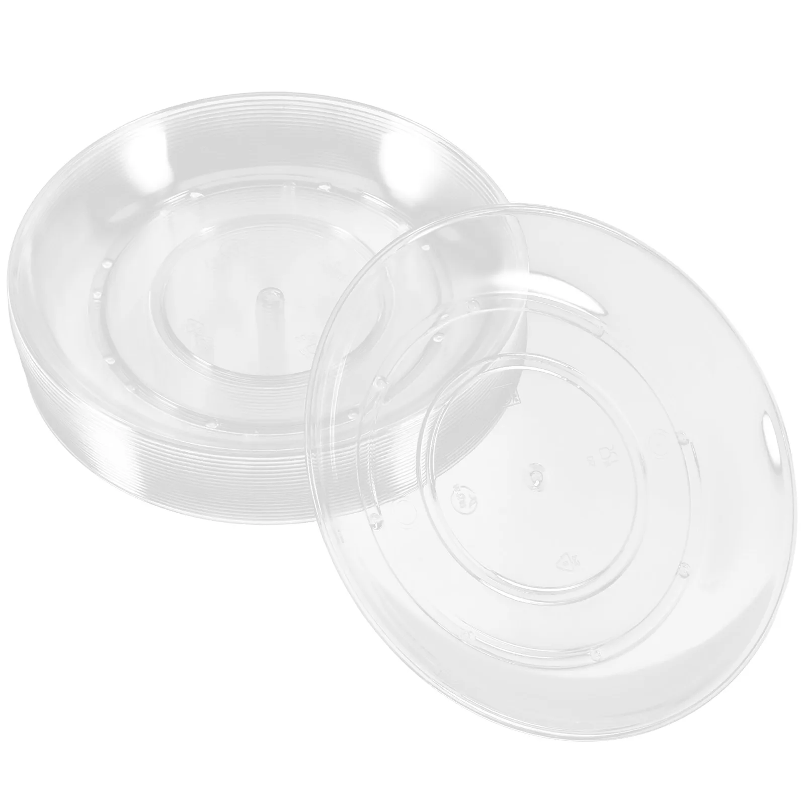 

20pcs Clear Condiment Bowls Dipping Sauce Dishes Reusable Plastic Appetizer Plates Party Snack Serving Trays Material Family