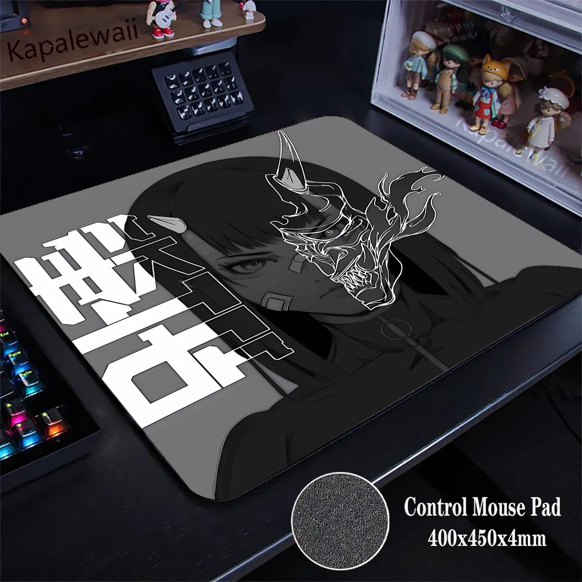 

Control Mousepad Professional Gaming Mouse Pad Laptop Game Locking Edge Premium Mouse Mat Balance Mouse Pad Oni Samurai Desk Mat