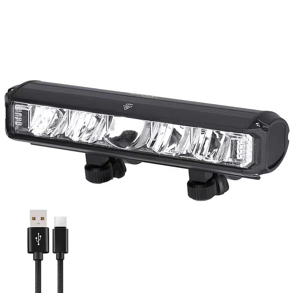 

2800 Lumen Bicycle Front Light USB Rechargeable 6600mAh Bicycle Handlebar Headlight Racing Bike LED Front Light 1