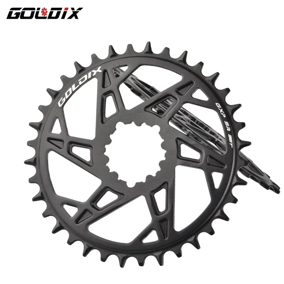 GOLDIX bicycle chainring disc offset 3MM 32/34/36/38T suitable for SRAM mountain bike accessories with three screws crank set