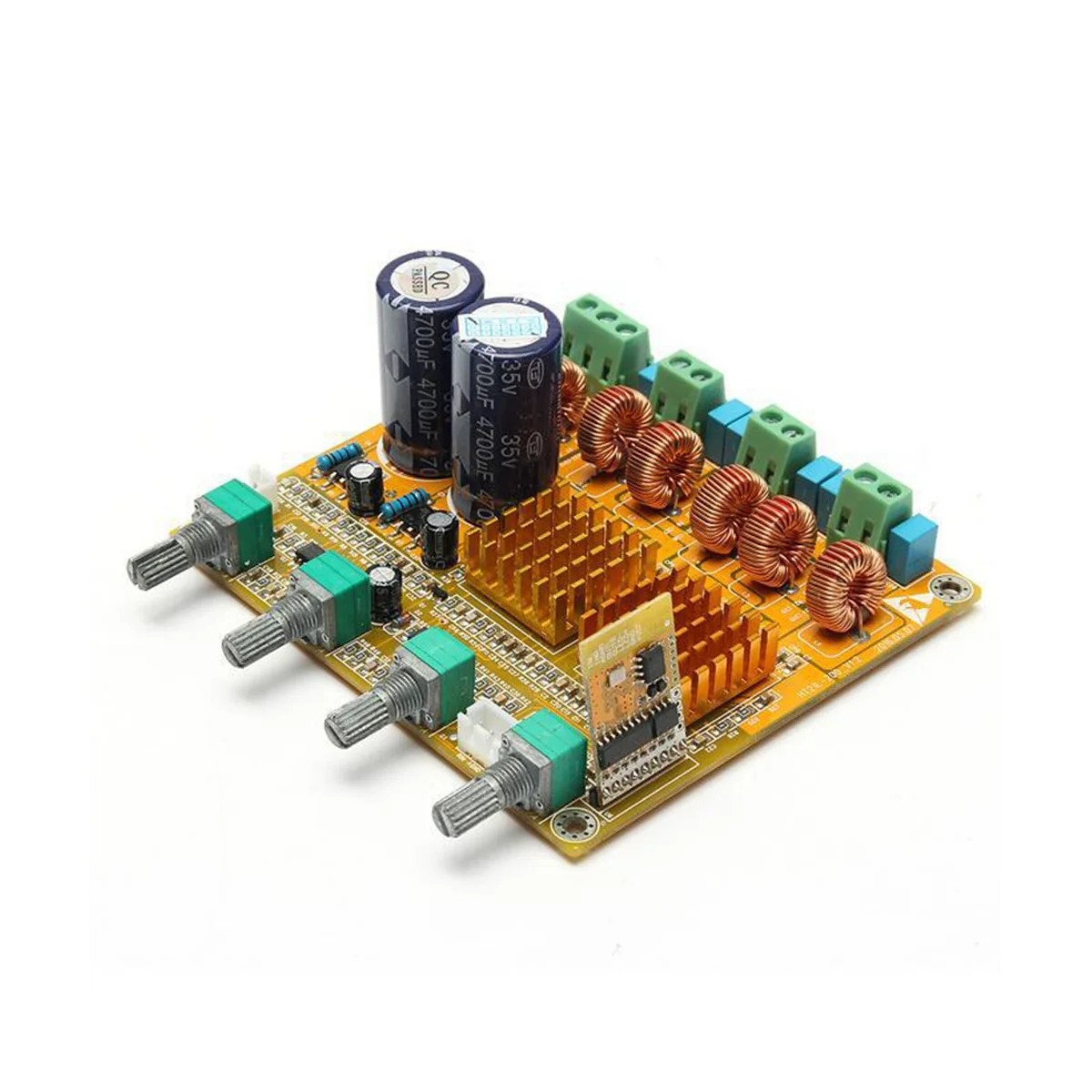 Bluetooth 2.1 Power Amplifier Board High-Power Digital Class D 3-Channel HIFI Subwoofer Power Amplifier