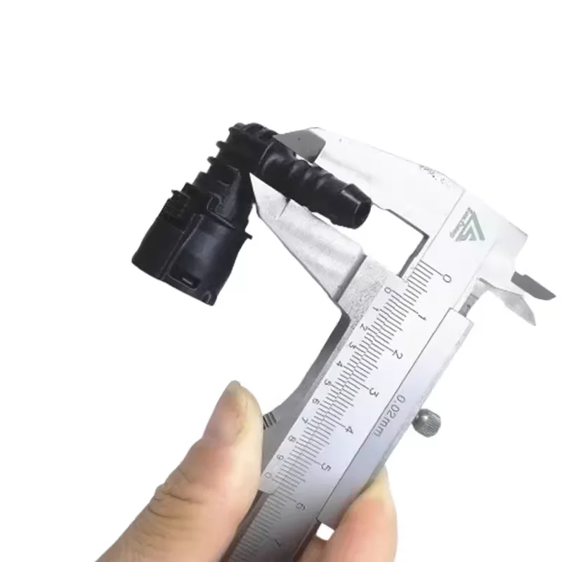 7.89mm ID6 fuel line quick connector elbow female connector joint 90 degree high quality accessories auto parts 2pcs a lot