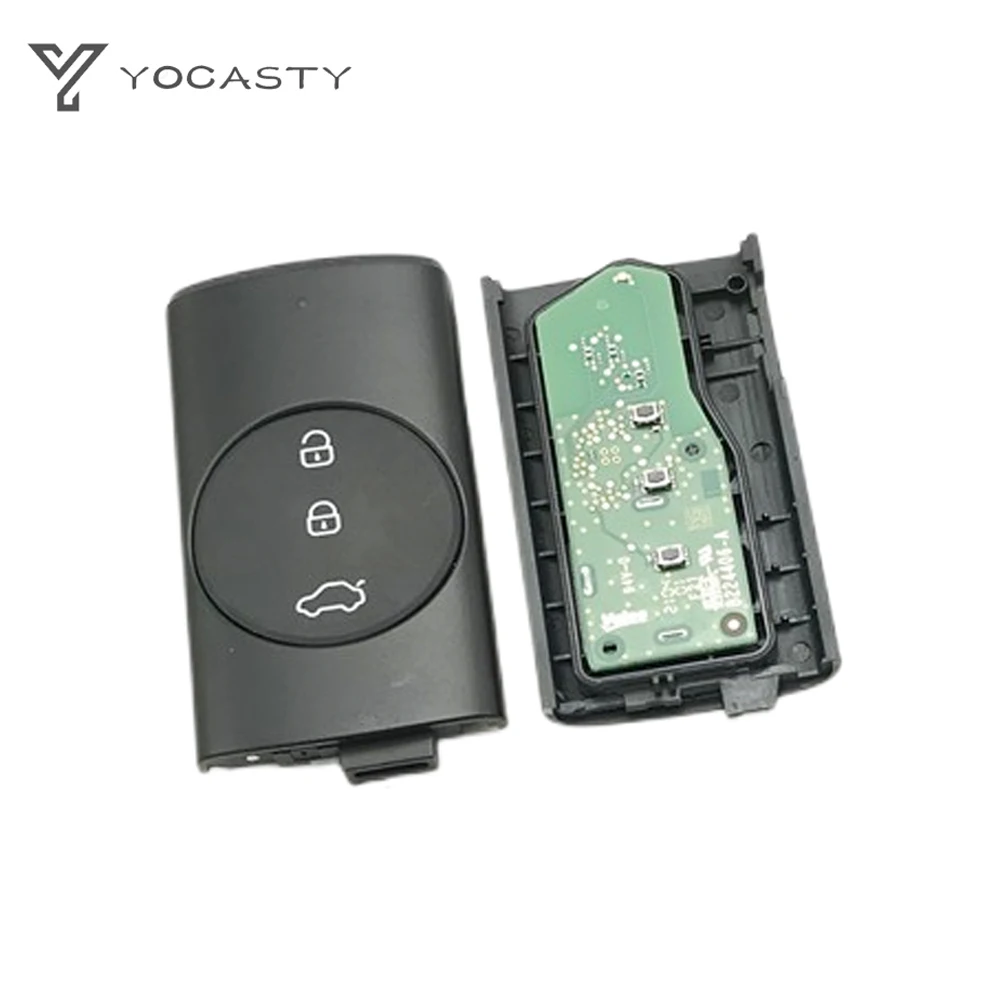 YOCASTY Original 3 Button Keyless Car Key 434Mhz 4A Chip for Chery Tiggo 7 Plus Tiggo 8 Plus Smart Remote Key