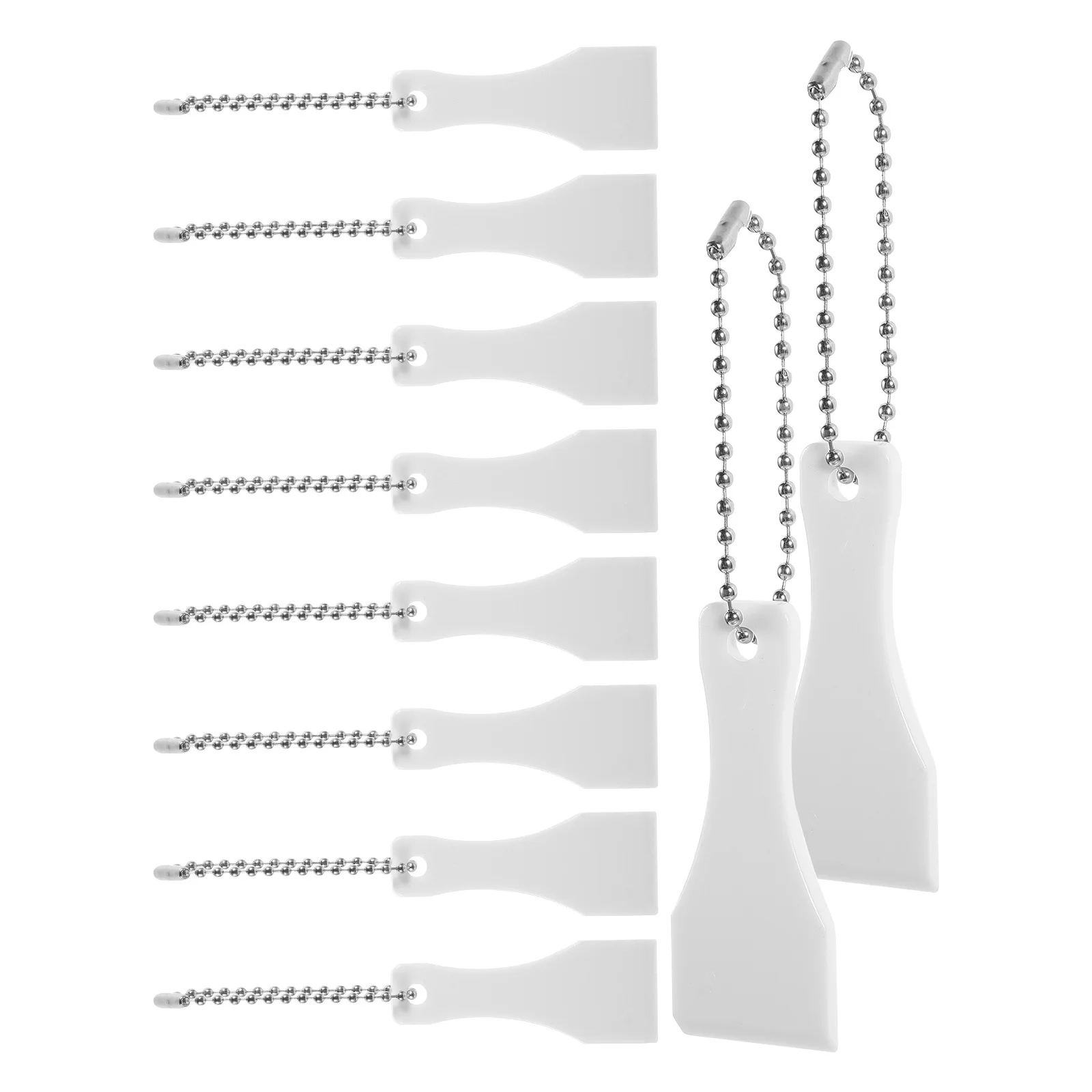 10Pcs Lottery Scratcher Small Plastic Scraper Ticket Label Remover Portable Card Scraping Tool for tickets