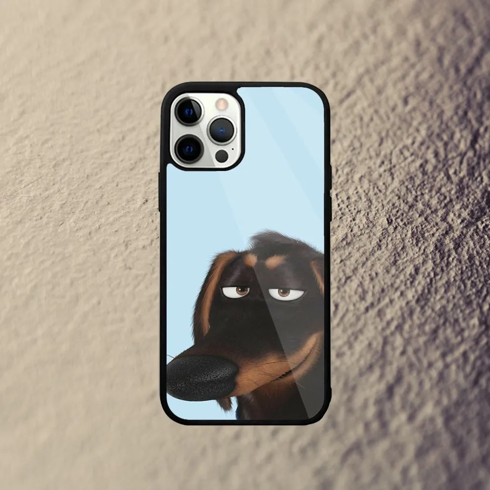 Coque de téléphone Dachshund Sausage Dog, Magsafe Magnetic, Chargement sans fil, iPhone 15,14,13,12,11,Plus,Pro,Max Mini