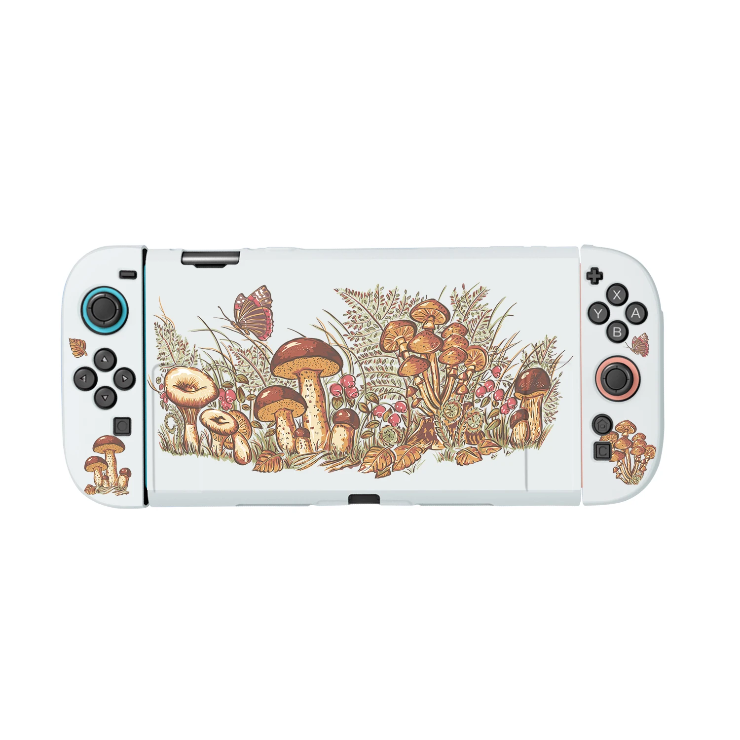 حافظة لجهاز نينتندو سويتش 2 فوندا غطاء حماية قابل للإرساء كوخ فطر بولي يوريثان سويتش 2 ملحقات وحدة تحكم JoyCon #3