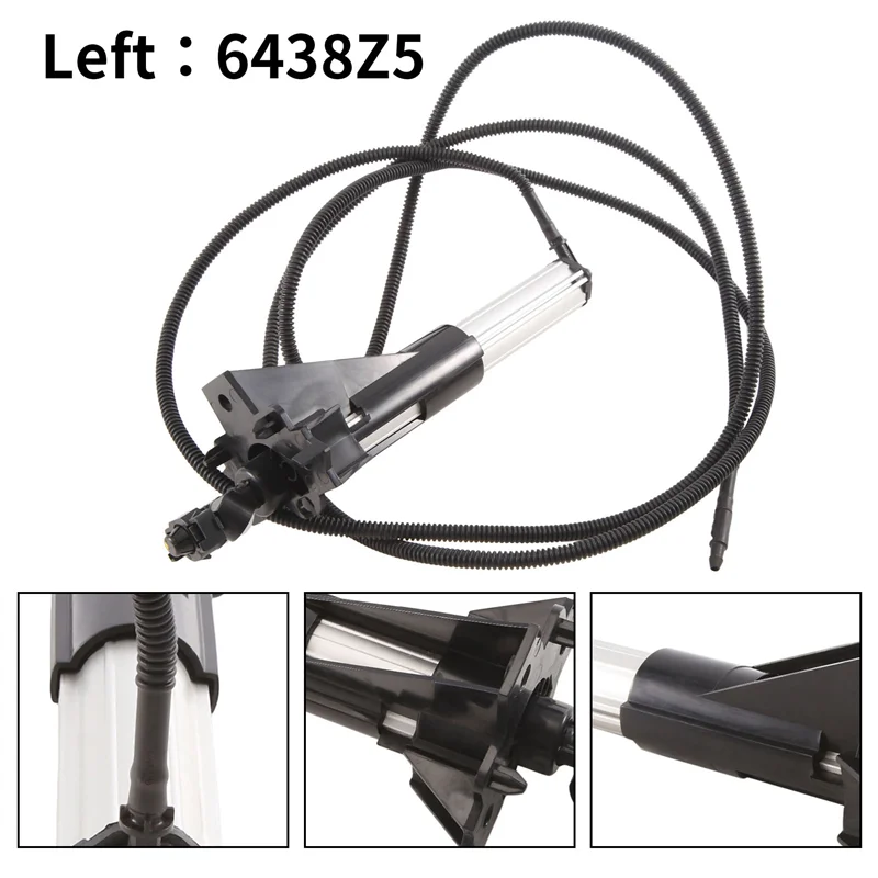 

ABQB-1 Piece Headlight Washer Jet Left Head Light Lamp Cleaning Nozzle Part Number:6438Z5 ABS Automotive Supplies For Citroen C5