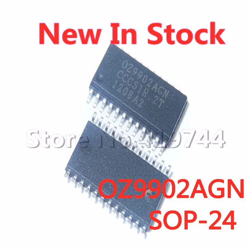 2PCS/LOT OZ9902AGN OZ9902GN OZ9902 SOP-24 SMD LED backlight control chip In Stock NEW original IC