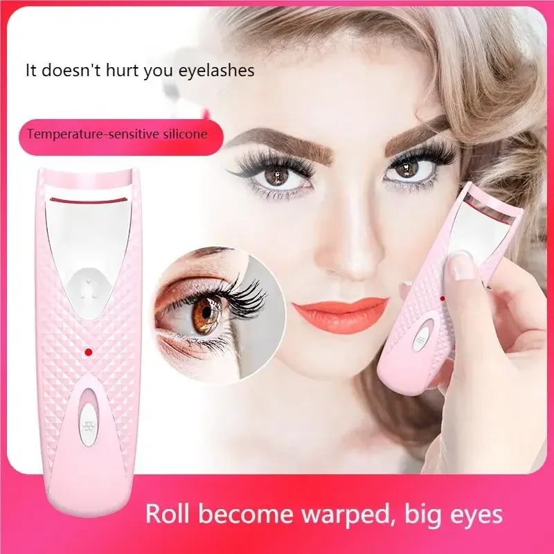 Electric Heated Eyelash Curler Long Lasting Eyelash Makeup Tools Eyelash Curling Tools Makeup tools