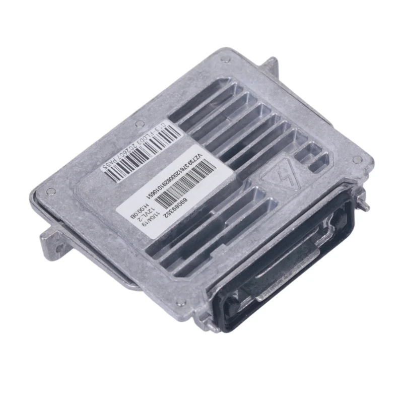 M76E Headlight Lighting System Control Unit With Finned Metal Case, Ballast Part for Vehicle Repair Planning and Component