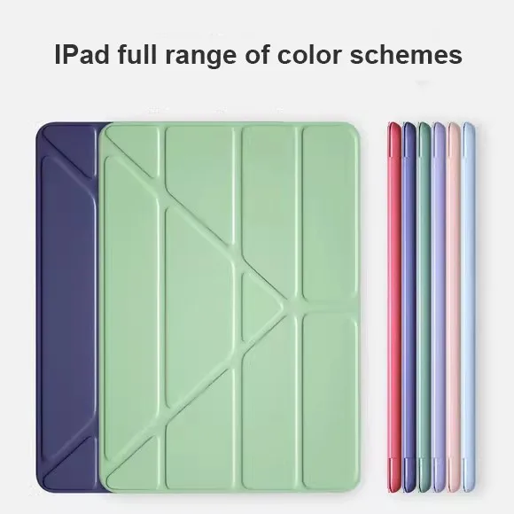 

Leather Case For iPad 11th 2025 11 inch A16 Air 11 M3 Air7 Mini 7 A17 Pro Mini 6 5 4 3 2 Pro 11 10th 10.9 10.2 9.7 Y-Fold Cover