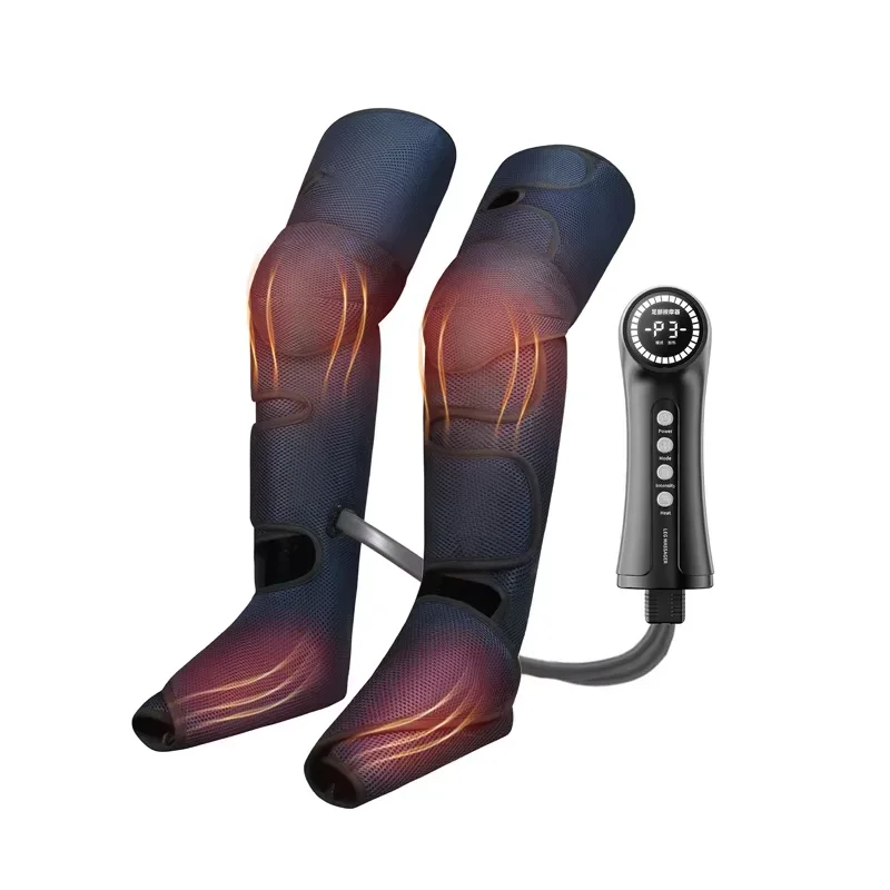 

Trending products 2024 new arrivals Air Compression Leg Massager for Circulation Controller Calf Foot Air Leg Massager with Heat
