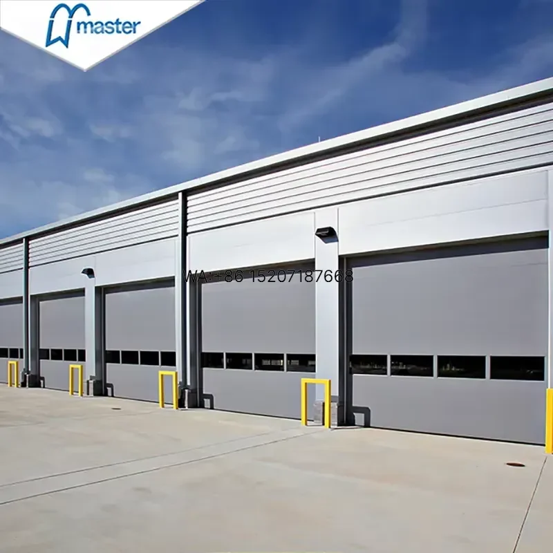 Wmwmnu for Customized Automatic Normal Lift 50mm Insulated Sandwich Panel Sectional Dock Warehouse Overhead Commercial