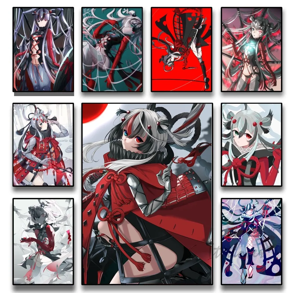 Assassin Kashin Koji Fate Grand Order Poster Stickers Art Wall Murals Decor Game Room Decor Gifts HD Painting