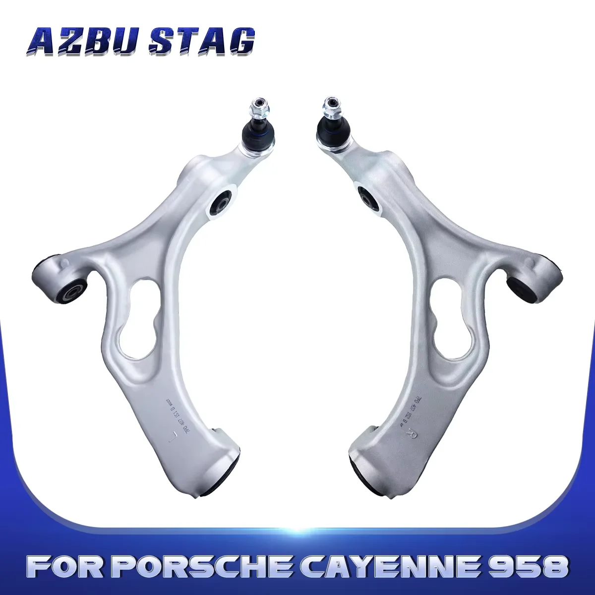 

AzbuStag Front Lower Control Arm 2Pcs for P​orsche Cayenne V​olkswagen Touareg A​udi Q7 2006-2018 7P0 407 151B 7P0 407 151D