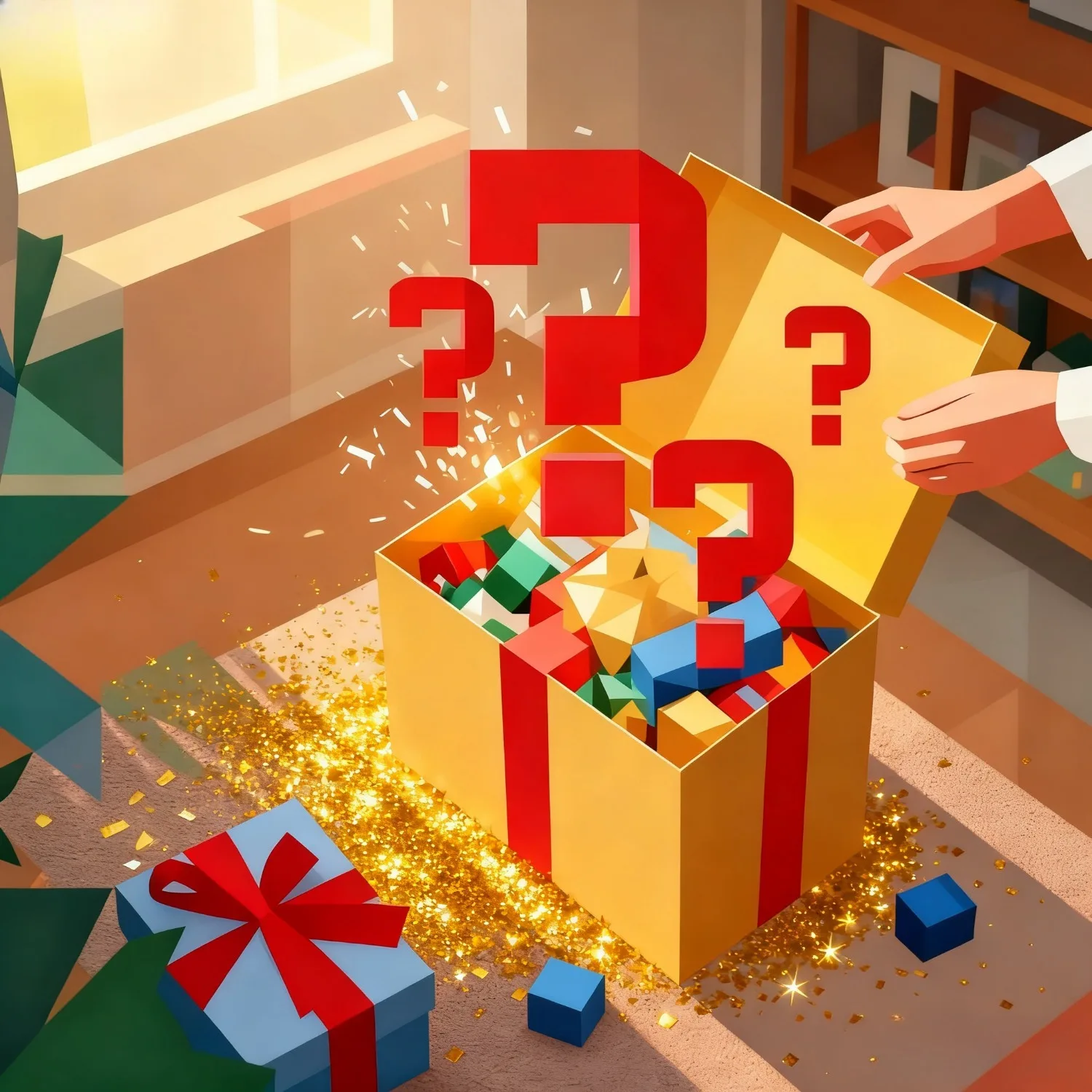 صندوق أعمى غامض للوازم اليومية – سلع منزلية عشوائية، أدوات مكتبية، أدوات صغيرة وإكسسوارات منزلية، هدية صندوق مفاجآت ممتع #5