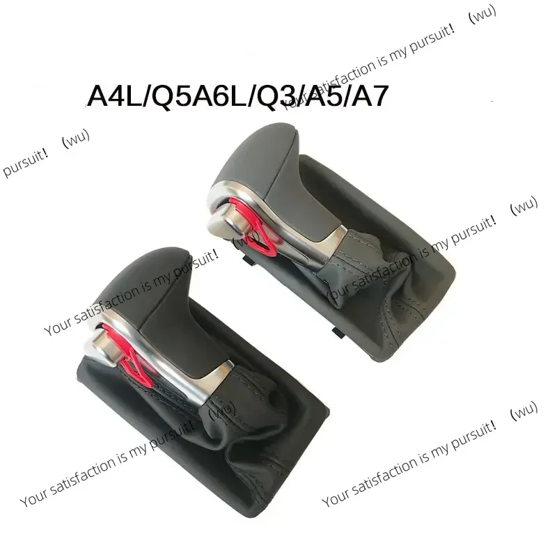 car Leather Chrome GEAR Shift Knob shift knobs For AUDI A6 A7 A3 A4 A5 A6 c6 Q7 Q5 2009 2010 2011 2012 2014 4G1 713 139 R