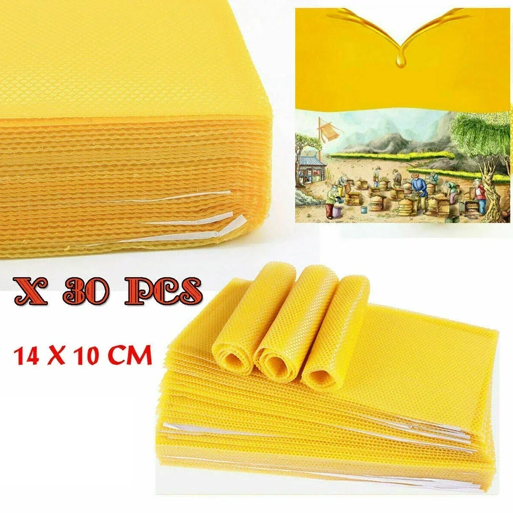 Bee Hive Wax Frames Furniture-varnishing Golden-yellow Handicrafts Honey Yellow 354honeycomb 9cm524x Convenient