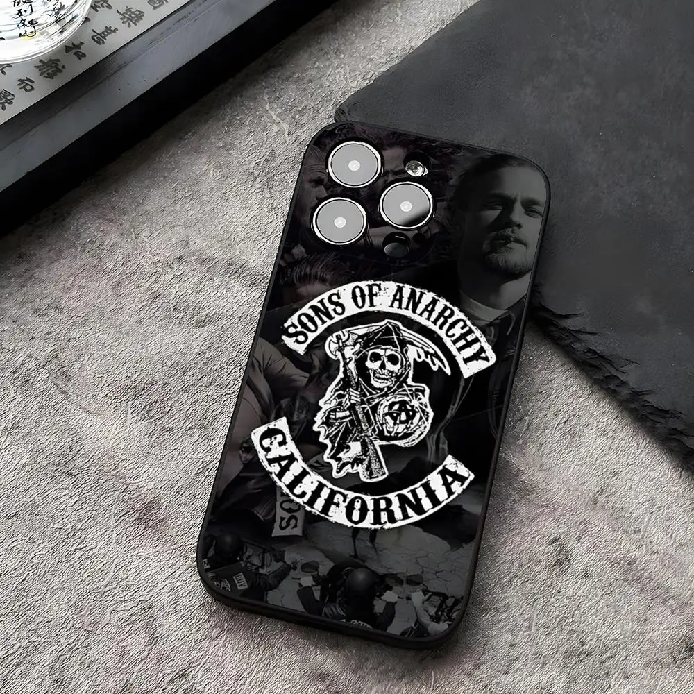 Funda para teléfono Sons Of Anarchy Eua Tv, Funda para Iphone 14, 13, 17, 16, 11, 15ProMax, 12 Pro Max, Mini, Xr, Xs, X, 7 Plus