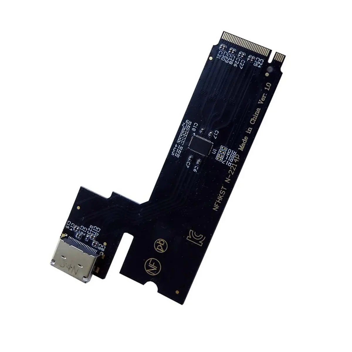 M.2 M-Key to Oculink Adapter for 2022 2023 ThinkBook 14+ Laptop Oculink External Graphics Card Dock Adapter