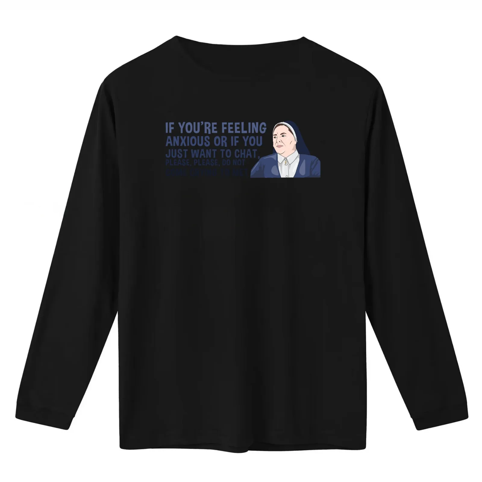 Sister Michael - Do Not Come Crying to Me T-Shirt Summer Casual Cotton Tee Oversized Streetwear Tops Vintage Graphic Print