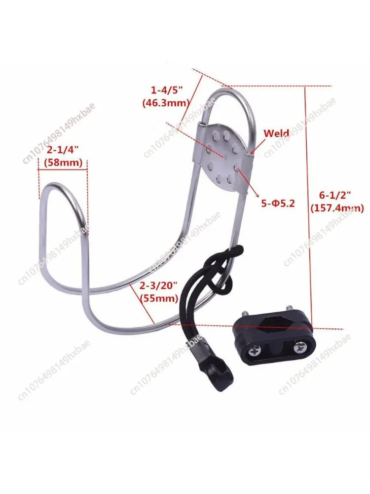 Suitable for lifebuoys, swimming ring shelves, yacht stainless steel hardware swimming accessories
