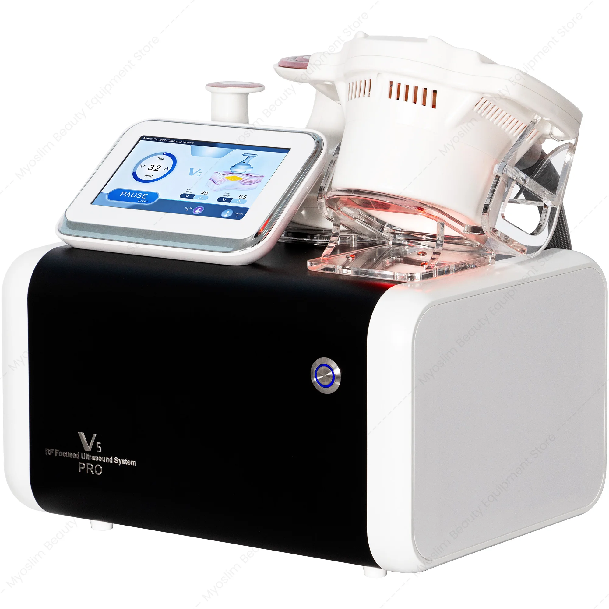 Myoslim Portable Ultrasonic 40K RF Cavitation Machine  Skin Care Beauty body Contouring Sculpting  Devices Weight Loss Products
