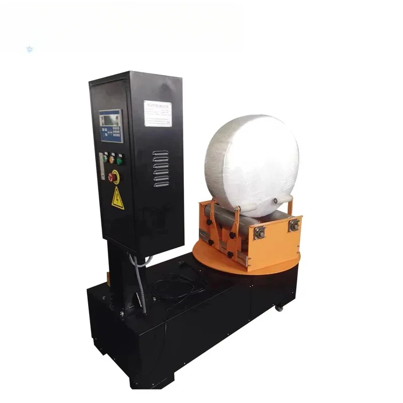 Tire Wheel Packaging Machine Paper Roll Wrapping Machine Stretch Film Wrapper