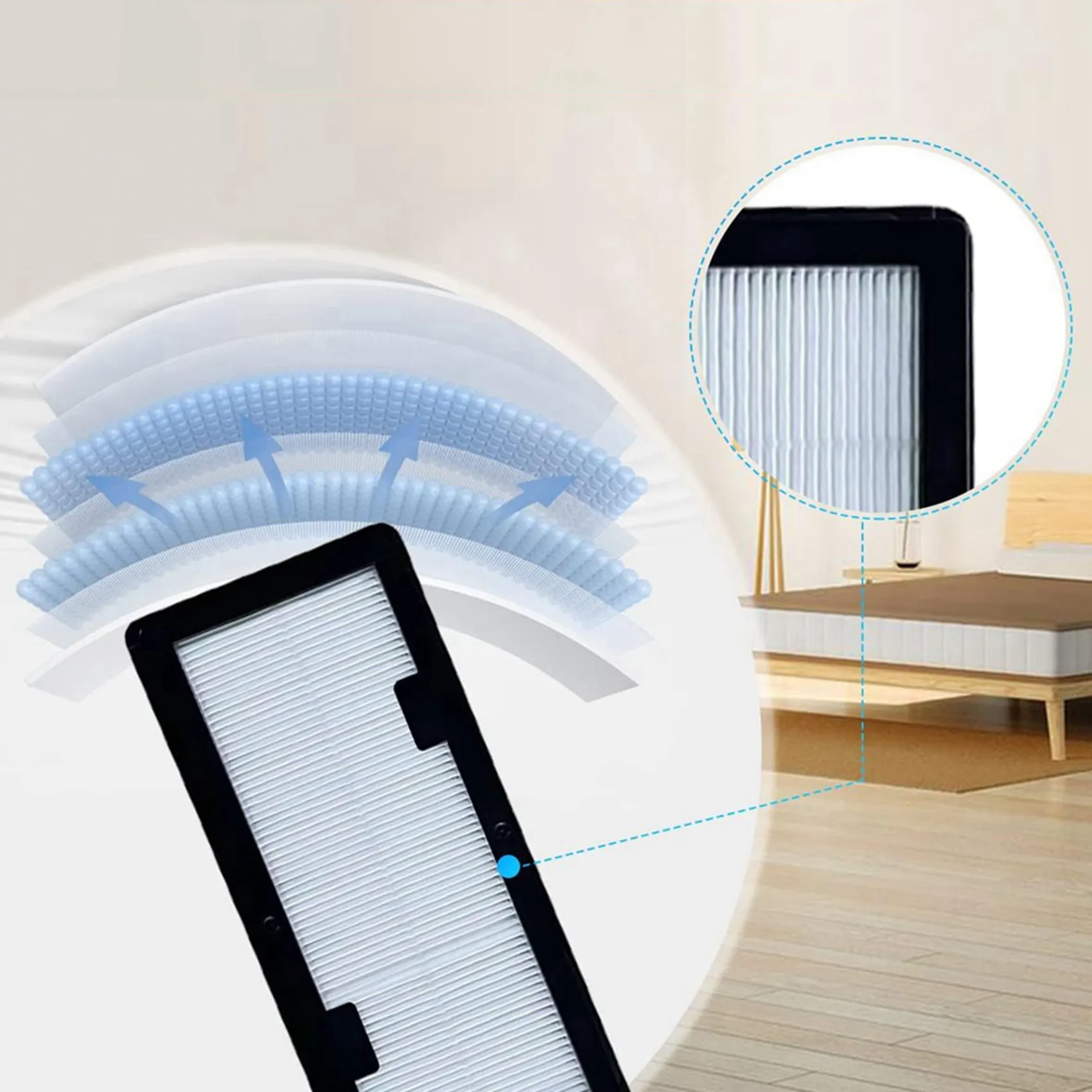 A21F-4X Washable Replacement Hepa Filters For  Jet Bot And Jet Bot+ Vacuum Cleaners, Fit For VR30T85513W/AA Robot