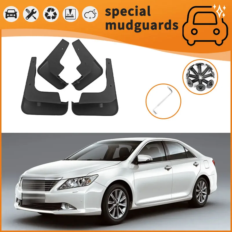 

For 12-24 models of Toyota Camry Camry PLUS Mudguards Fender Mudflaps Front Rear Flares Splash Guards Cover Car Accessorie