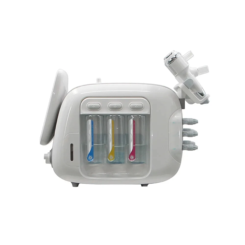 Hydro Bubble Skin Beauty Machine 6 1 Portable Touch Screen Facial Care Oxygen Jet Peel Firming Dermabrasion Commercial Use