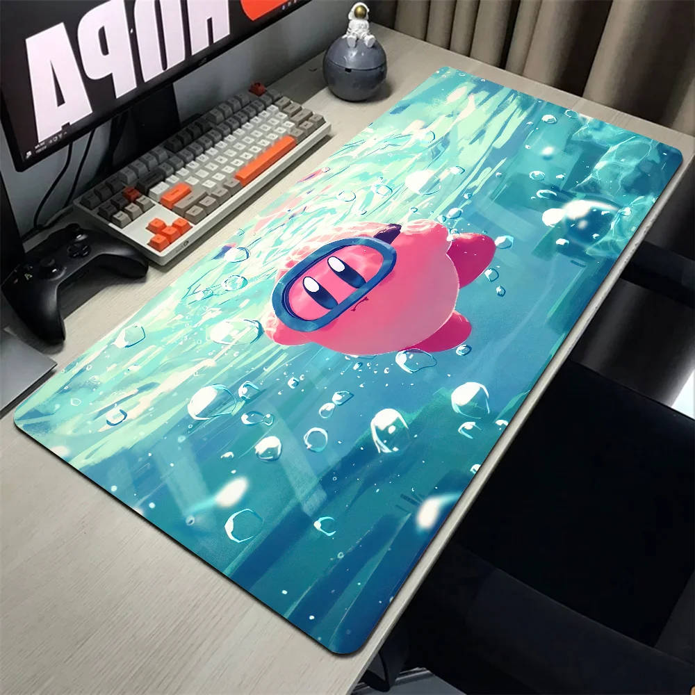 Imagem -04 - K-kirby Tapete do Rato dos Desenhos Animados Desk Pad Bonito Acessórios para Jogos Prime Gaming Xxl Teclado Pad