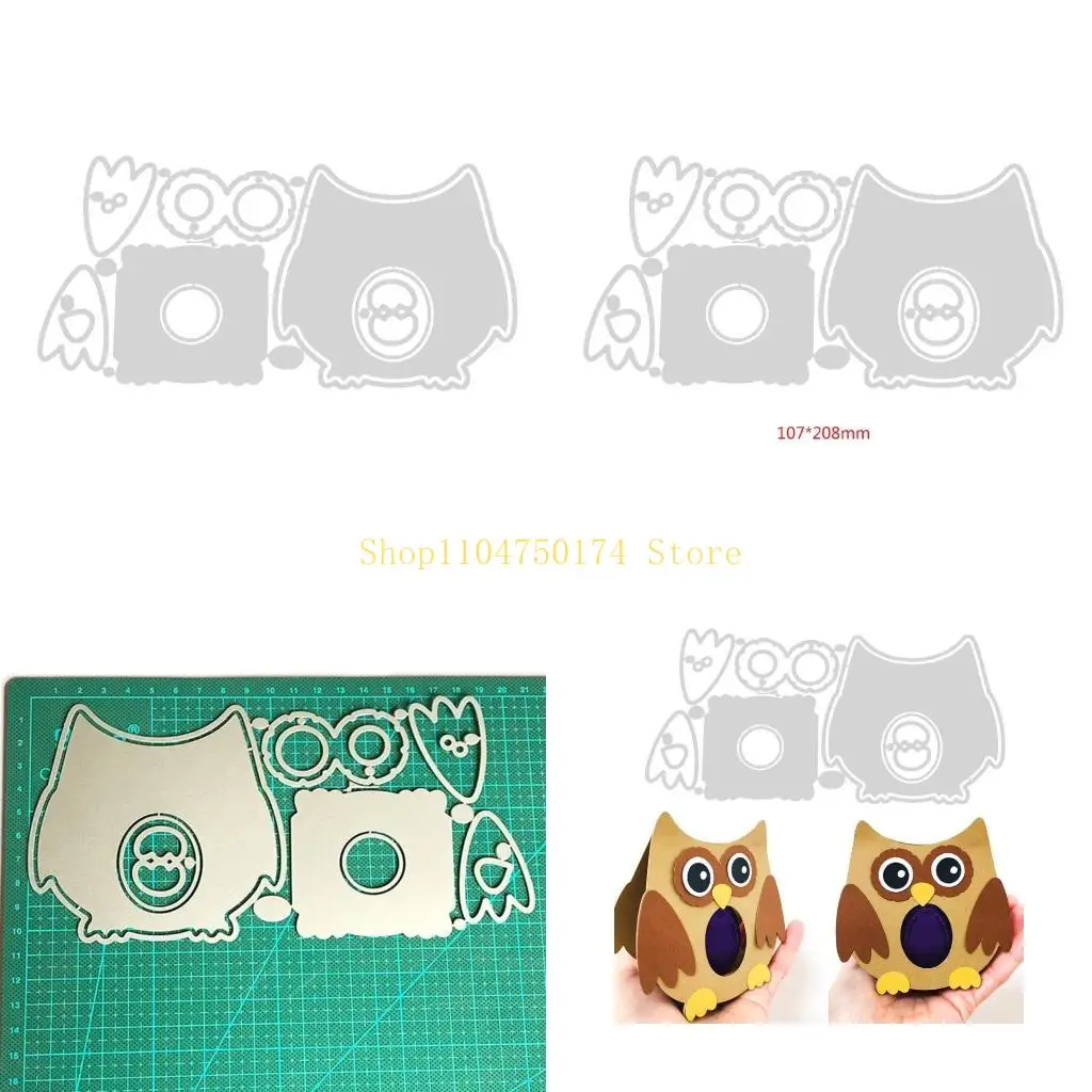 Easter Owl Eggs Box…