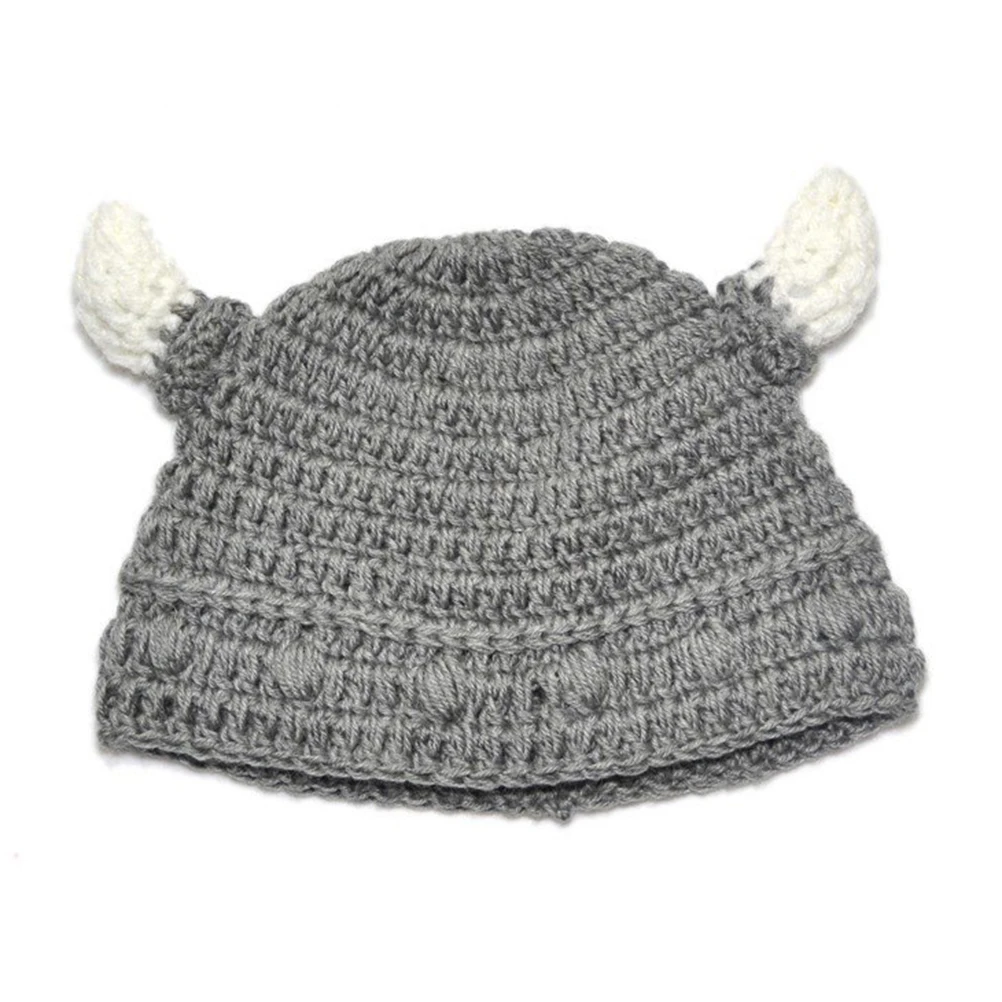 

Children Winter Hats Kids Knitted Hats Infant Boy Girl Hat Gray Woolen Yarn Warm Cozy Stretchy Comfortable Fashionable Gifts