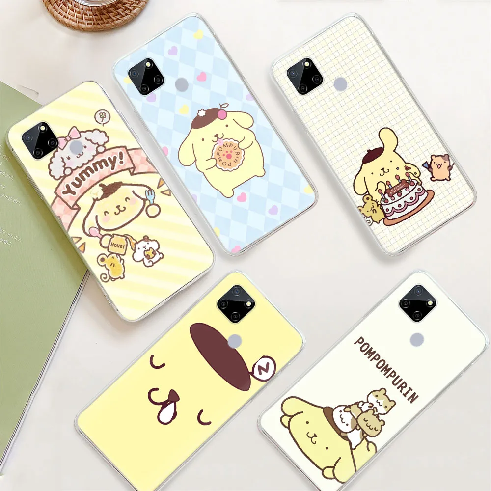 Чехол для Infinix S5 Smart 4C Zero X NEO 6 Pro Hot 20i 20 Note 12 Tecno Pova 3 POP 4 AIR 5 LTE 5P Plus ZR15 Cute pompurin