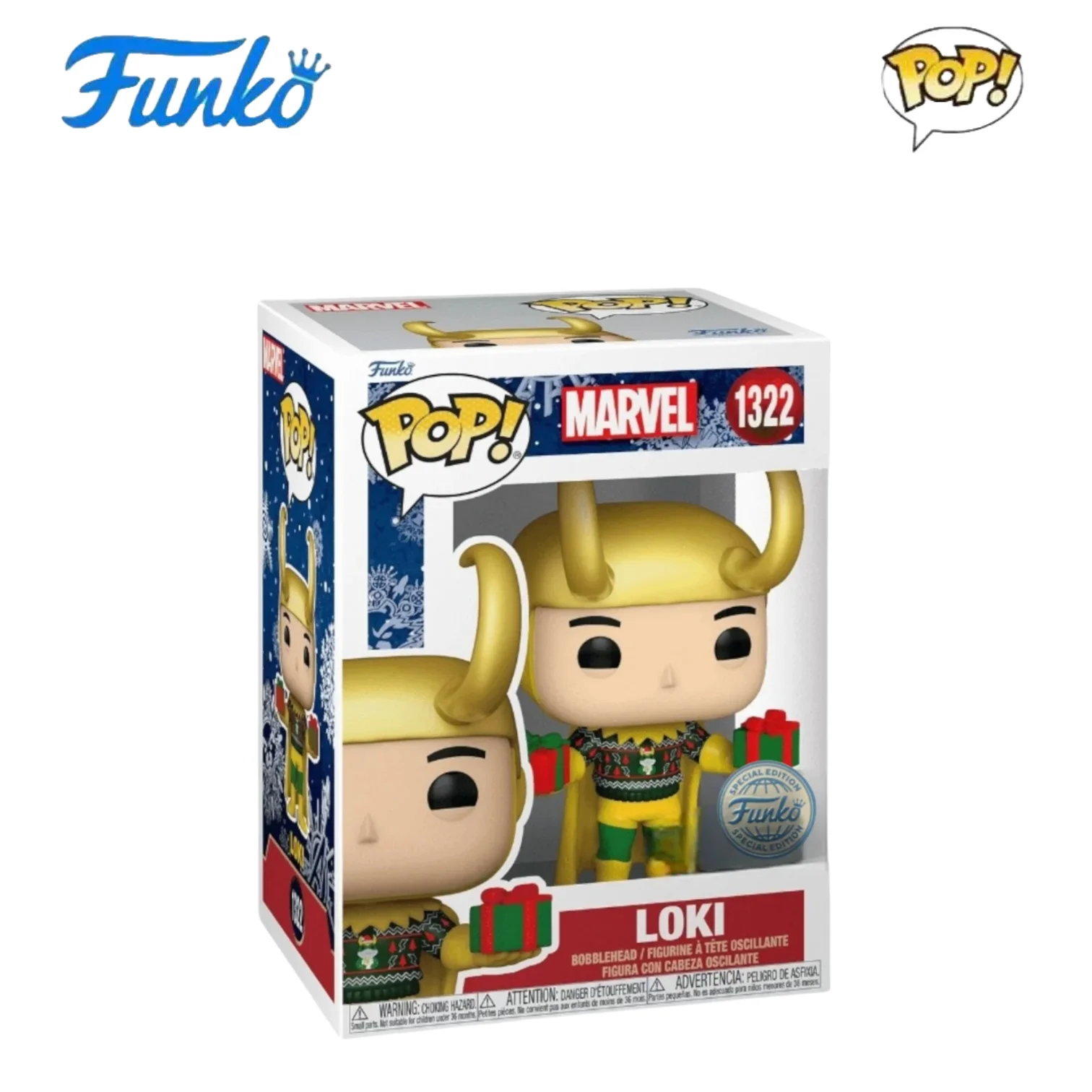 Marvel Loki Action Figures #1322 Funko Pop 11cm Vinyl Figure Collectible Limited Edition Model Toy Children's Birthday Gift - Image 3