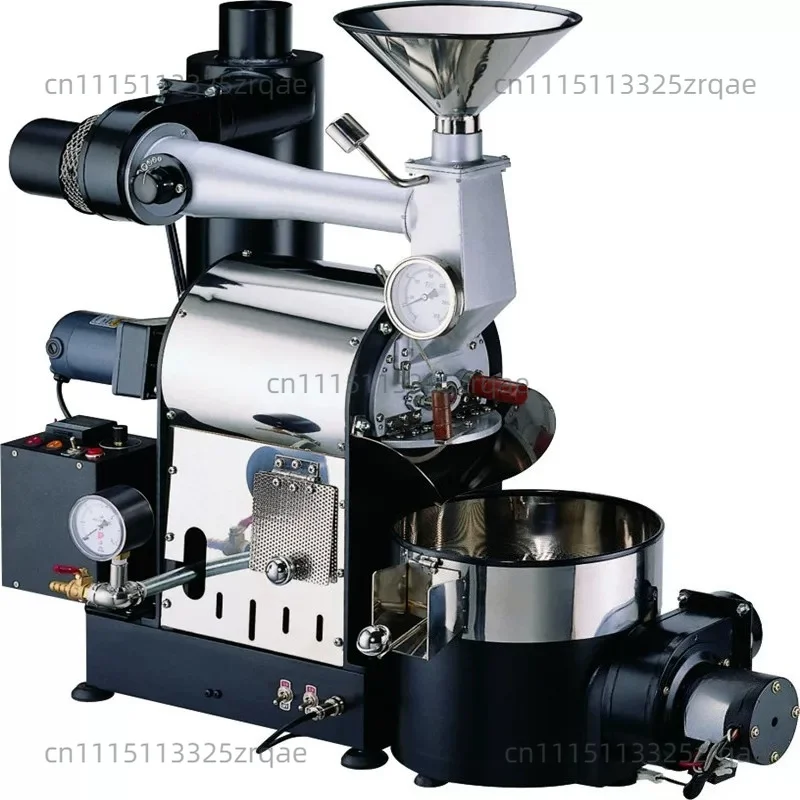800N coffee roaster 500g intelligent bean roaster commercial semi-hot air automatic