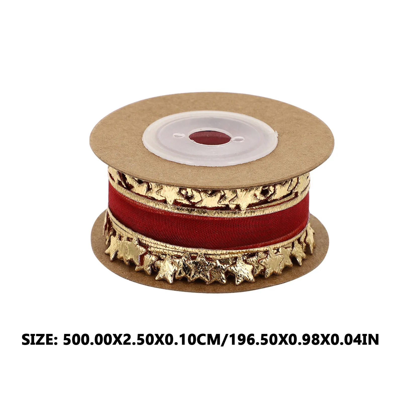 

8 pcs Christmas Ribbon Rolls For Gift Packaging Party Decorations Durable Wrapping Ribbon Diy Crafts Xmas Decoration Packaging