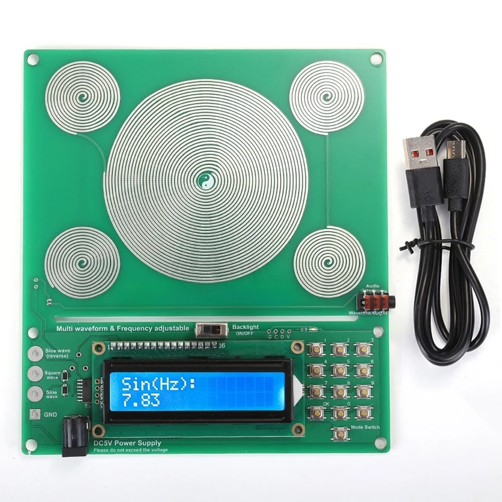 

Материнская плата генератора сигналов и кабель для передачи данных 0.01Гц~100000Гц, генератор сигналов с пятичастотной модуляцией, промышленные компоненты