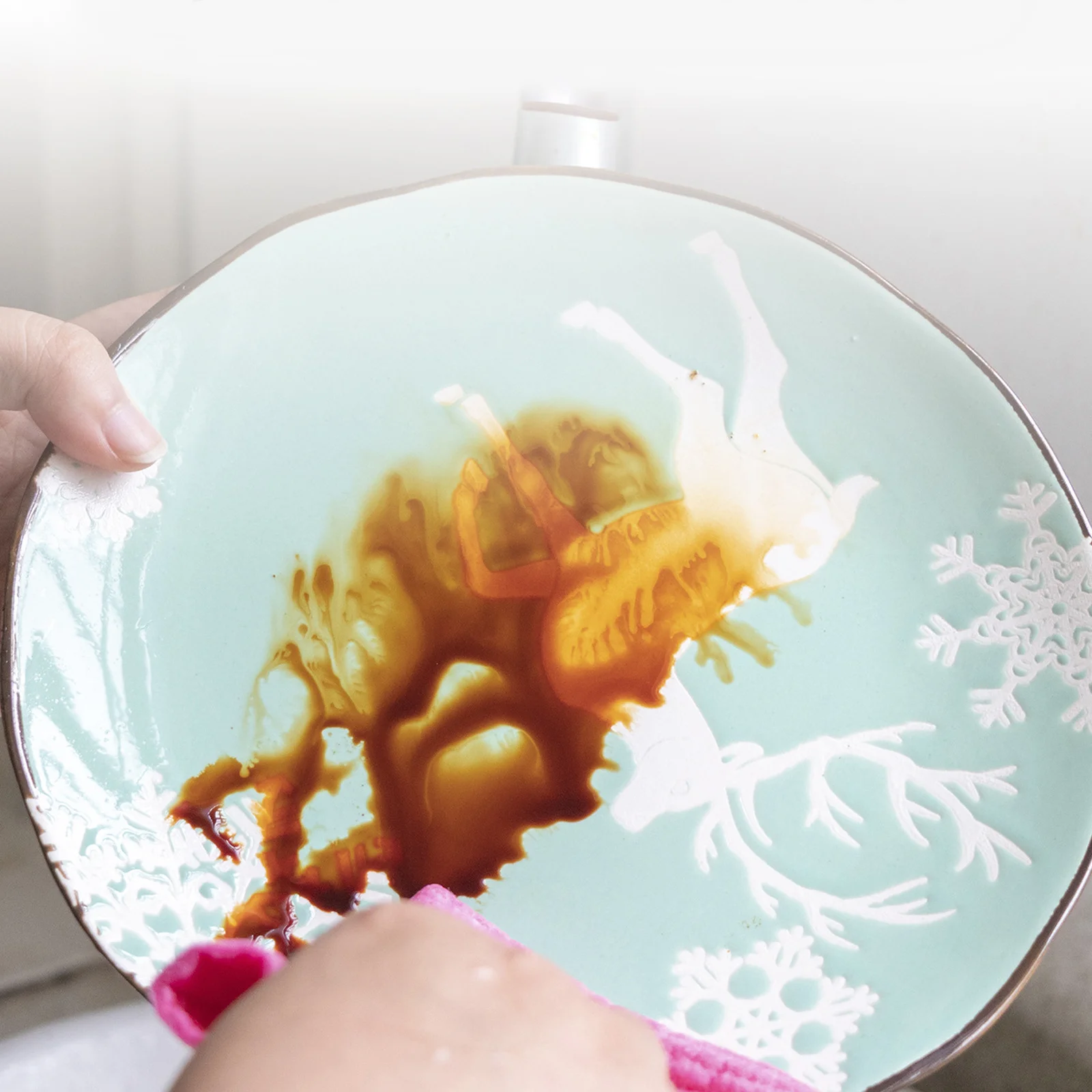 

3pcs Wood Pulp Cotton Dish Washing Cloths Absorbent No Residue Kitchen Household Duster Scrubbers