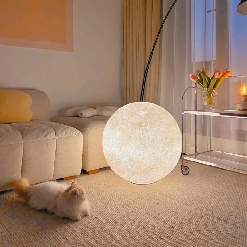 Room Decoration Planet Atmosphere Lights Mood Lamp LED Lighting Bedside Lamp Morden Nordic Living Room Floor Lamp
