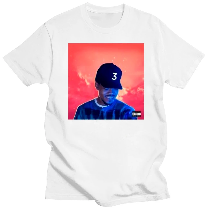 fashion mens t-shirt Chance The Rapper Coloring Book T Shirt Hip Hop Acid Rap Short Sleeve Tee New graphic t shirts Casual tops