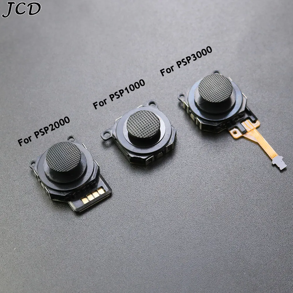 JCD 1pcs For PSP 1000 2000 3000 Controller 3D Analog Joysticks Stick Rocker Thumb Button Sensor Module Replacement