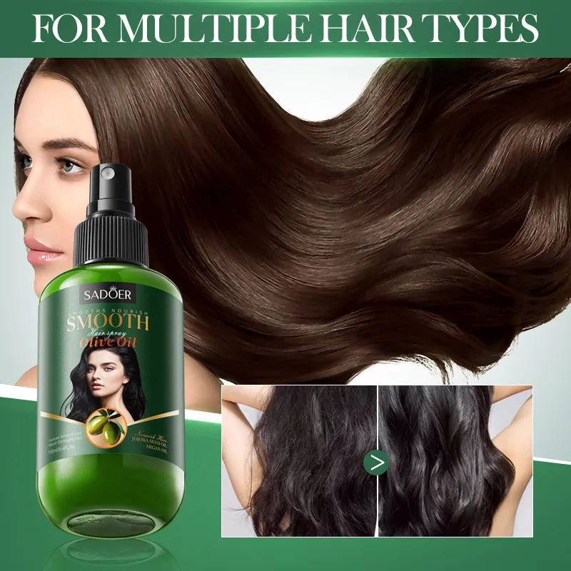 

SADOER Olive Smooth and Nourishing Hair Spray Improves Dry and Frizzy Moisturizing and Nutritious Hair Spray