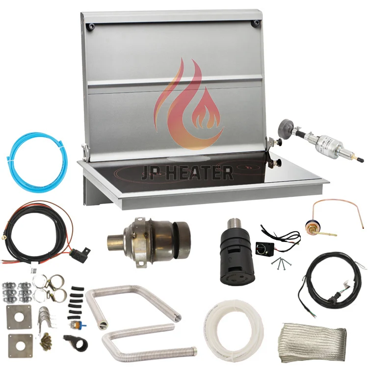 

Twin Burner Hob With A Fold Down Lid 12 Voltage Diesel Fired For Motorhome